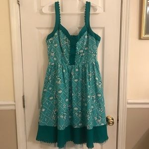 Little Mermaid Disney Hot Topic Rockabilly dress